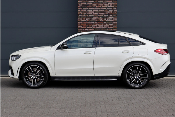 Mercedes-Benz GLE Coupé 350 de 4-MATIC AMG Line Aut9 | Luchtvering | Distronic+ | Stoelventilatie | Panoramadak | Burmester | Trekhaak | Surround Camera | Keyless Go | Leder | Rijassistentiepakket |