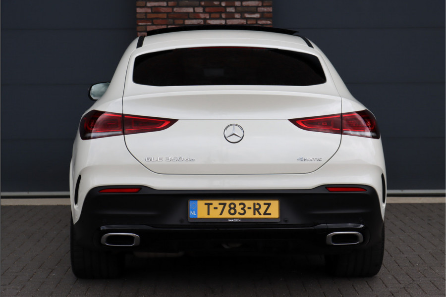 Mercedes-Benz GLE Coupé 350 de 4-MATIC AMG Line Aut9 | Luchtvering | Distronic+ | Stoelventilatie | Panoramadak | Burmester | Trekhaak | Surround Camera | Keyless Go | Leder | Rijassistentiepakket |