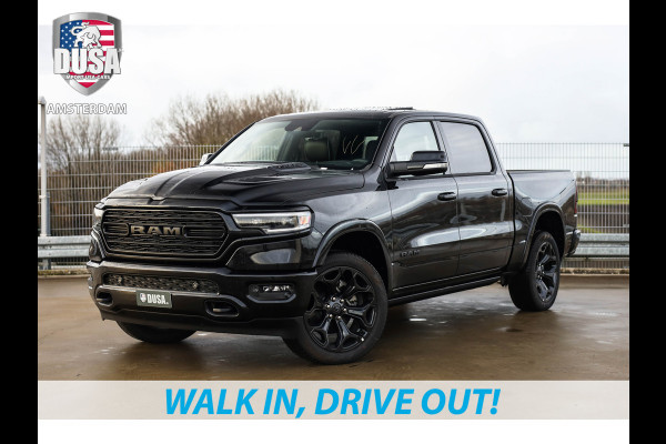 Dodge Ram 1500 Limited 5.7 V8 HEMI Night Edition | Panoramadak  | Luchtvering |  Getoonde accessoires zijn verkrijgbaar tegen meerprijs