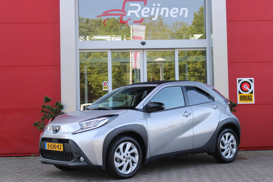 Toyota Aygo X 1.0 VVT-i MT 74PK AUTOMAAT PULSE CABRIO | CABRIODAK  l AIRCO l NAVIGATIE | 17 "INCH LICHTMETALEN VELGEN | ACHTERUITRIJCAMERA | STOELVERWARMING | ADAPTIVE CRUISE CONTROL | CLIMATE CONTROL | DAB+ |