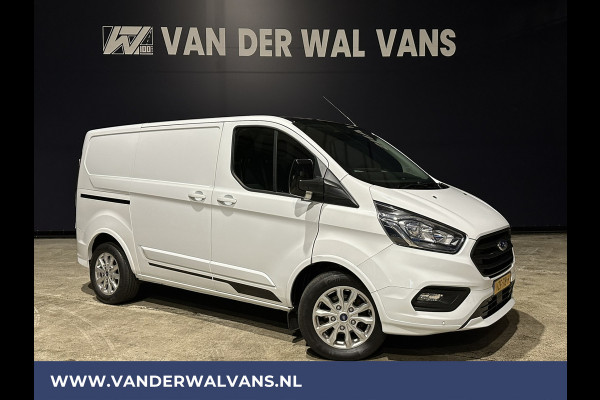 Ford Transit Custom 2.0 TDCI 131pk L1H1 Limited Euro6 Airco | 2500kg Trekhaak | LED LM Velgen, Cruisecontrol, Parkeersensoren, Bijrijdersbank