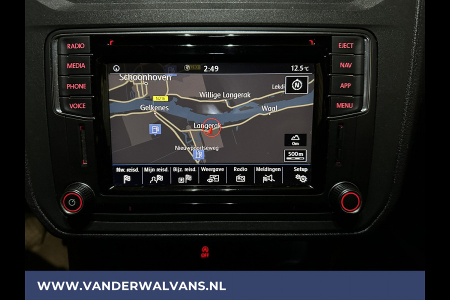 Volkswagen Caddy 2.0 TDI L1H1 Euro6 Airco | Navigatie | 1400kg Trekhaak | Apple Carplay Android Auto, Zijdeur