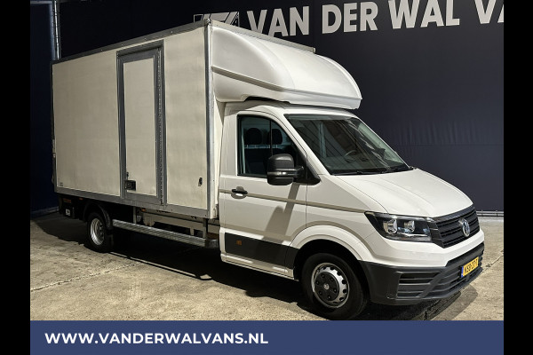 Volkswagen Crafter 50 2.0 TDI 177pk **BPM VRIJ voor de Ondernemer** Bakwagen Dubbel Lucht Laadklep Zijdeur Euro6 Airco | Camera Apple Carplay, Android Auto, Chauffeursstoel, Cruisecontrol, Bijrijdersbank