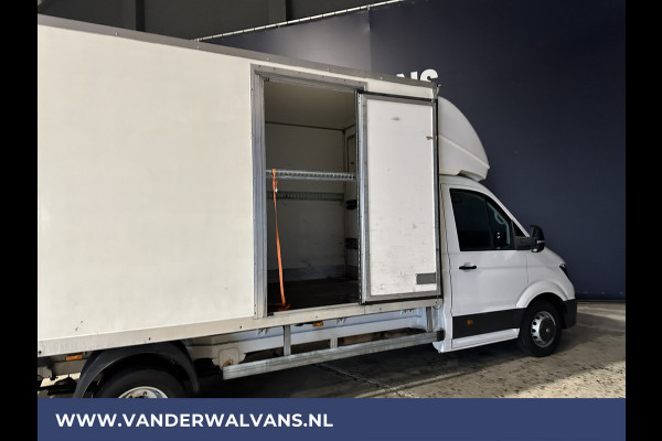 Volkswagen Crafter 50 2.0 TDI 177pk **BPM VRIJ voor de Ondernemer** Bakwagen Dubbel Lucht Laadklep Zijdeur Euro6 Airco | Camera Apple Carplay, Android Auto, Chauffeursstoel, Cruisecontrol, Bijrijdersbank