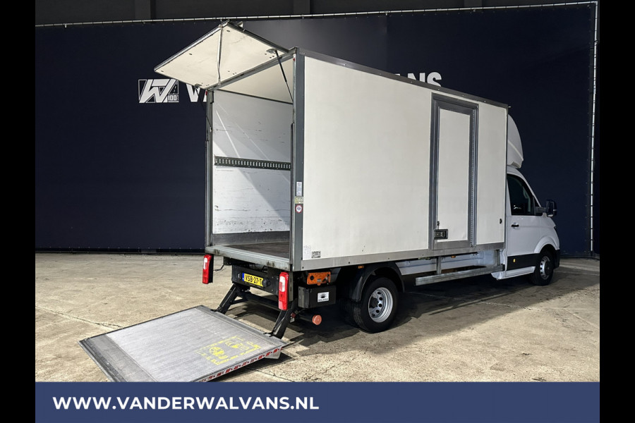 Volkswagen Crafter 50 2.0 TDI 177pk **BPM VRIJ voor de Ondernemer** Bakwagen Dubbel Lucht Laadklep Zijdeur Euro6 Airco | Camera Apple Carplay, Android Auto, Chauffeursstoel, Cruisecontrol, Bijrijdersbank