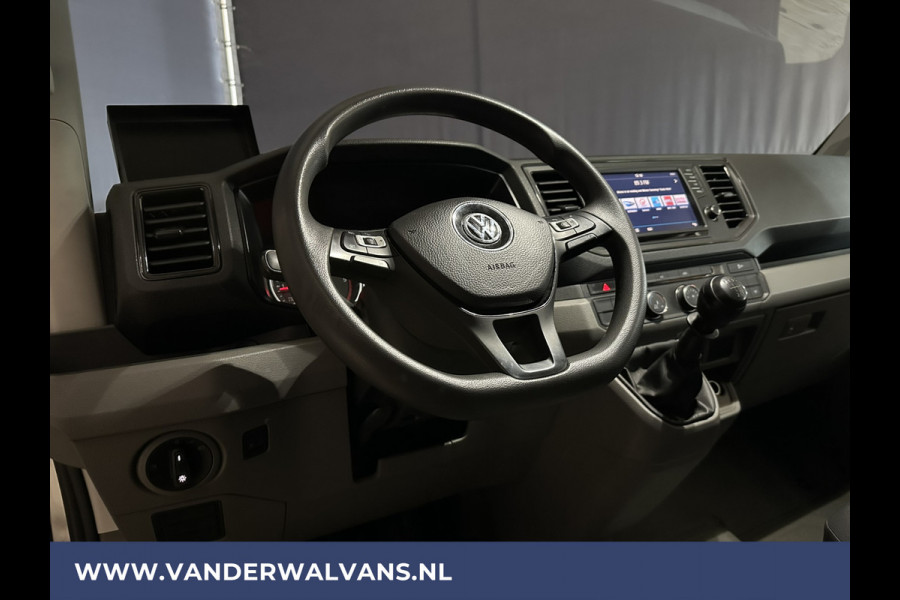 Volkswagen Crafter 50 2.0 TDI 177pk **BPM VRIJ voor de Ondernemer** Bakwagen Dubbel Lucht Laadklep Zijdeur Euro6 Airco | Camera Apple Carplay, Android Auto, Chauffeursstoel, Cruisecontrol, Bijrijdersbank