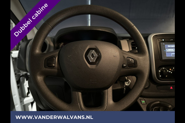 Renault Trafic 1.6 dCi L2H1 Dubbele Cabine Airco | Imperiaal | Trekhaak | Navigatie | Camera Cruisecontrol, Parkeersensoren, 5-zits