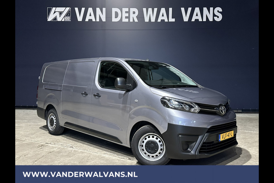 Toyota ProAce 2.0 D-4D 123pk L3H1 XL Euro6 Airco | Navigatie | Apple Carplay | 2500kg Trekhaak Cruisecontrol, Parkeersensoren, Bijrijdersbank, Android Auto