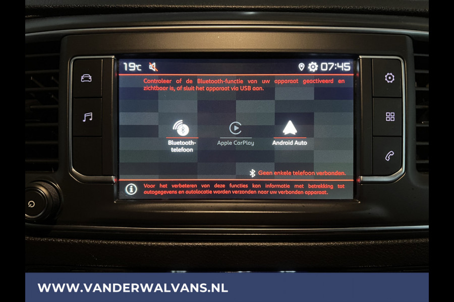 Citroën Jumpy 1.6 BlueHDI L3H1 XL Euro6 Airco | Camera | Trekhaak | Apple Carplay | Android Auto Cruisecontrol, Parkeersensoren, Stoelverwarming, Bijrijdersbank