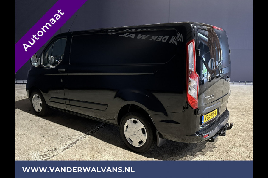 Ford Transit Custom 2.0 TDCI 130pk Automaat L1H1 Euro6 Airco | Trekhaak | LED | Cruisecontrol | Parkeersensoren Stoelverwarming, Vooruitverwarming, Bijrijdersbank