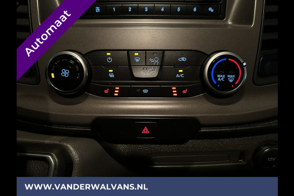 Ford Transit Custom 2.0 TDCI 130pk Automaat L1H1 Euro6 Airco | Trekhaak | LED | Cruisecontrol | Parkeersensoren Stoelverwarming, Vooruitverwarming, Bijrijdersbank