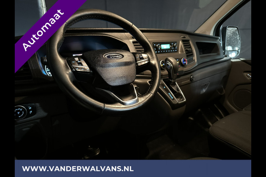 Ford Transit Custom 2.0 TDCI 130pk Automaat L1H1 Euro6 Airco | Trekhaak | LED | Cruisecontrol | Parkeersensoren Stoelverwarming, Vooruitverwarming, Bijrijdersbank