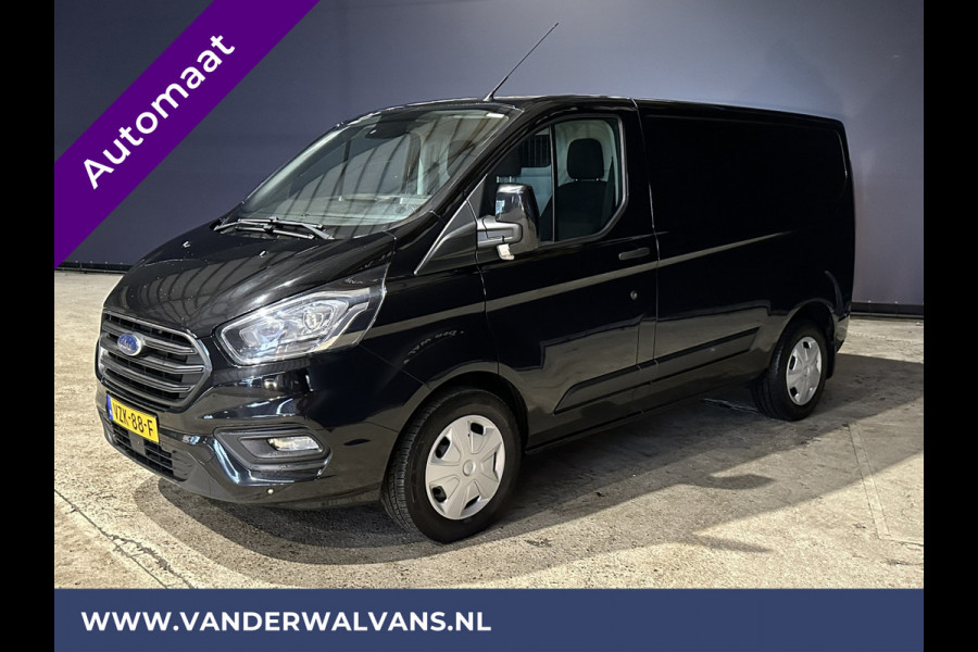 Ford Transit Custom 2.0 TDCI 130pk Automaat L1H1 Euro6 Airco | Trekhaak | LED | Cruisecontrol | Parkeersensoren Stoelverwarming, Vooruitverwarming, Bijrijdersbank