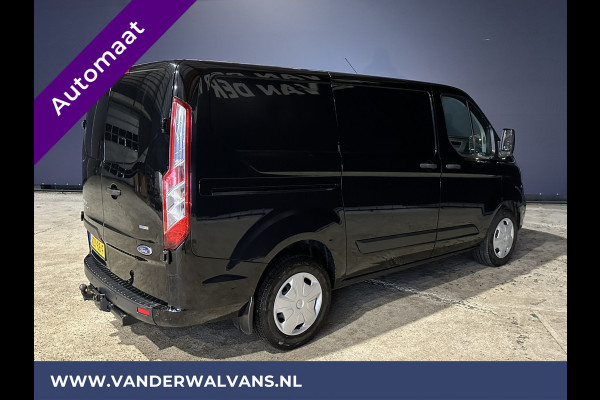 Ford Transit Custom 2.0 TDCI 130pk Automaat L1H1 Euro6 Airco | Trekhaak | LED | Cruisecontrol | Parkeersensoren Stoelverwarming, Vooruitverwarming, Bijrijdersbank