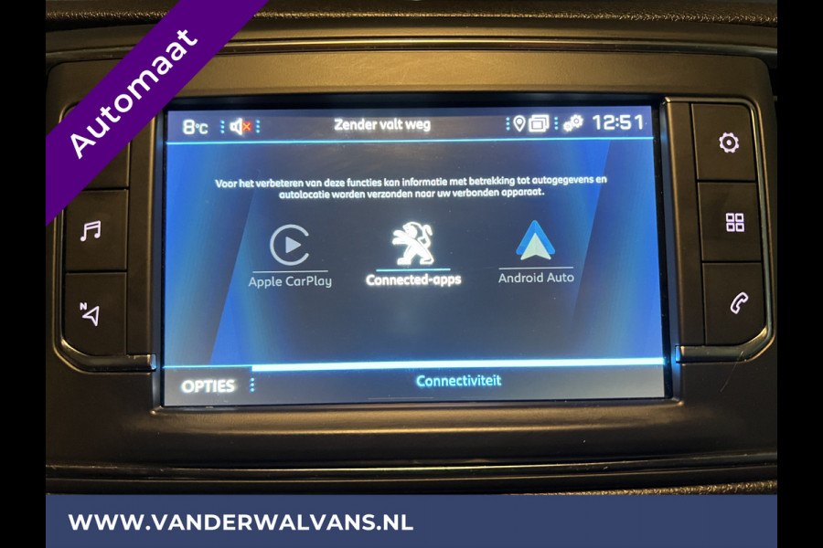 Peugeot Expert 2.0 BlueHDI 123pk Automaat L2H1 Euro6 Airco | Cruisecontrol | Camera | Parkeersensoren Navigatie, Apple Carplay, Android Auto