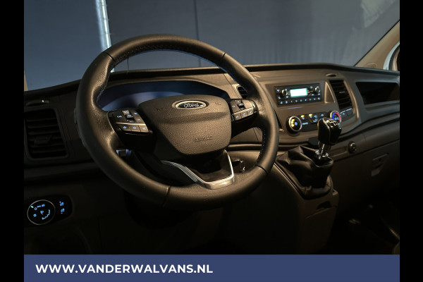 Ford Transit Custom 2.0 TDCI L1H1 Euro6 Airco | 2500KG Trekhaak | Cruisecontrol | LED | Parkeersensoren Bijrijdersbank, Bluetooth-telefoonvoorbereiding