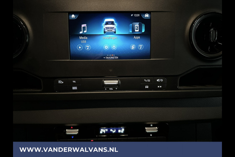 Mercedes-Benz Sprinter 317 CDI 170pk L3H2 Euro6 Airco | Camera | Apple Carplay | Cruisecontrol Chauffeursstoel, Bijrijdersbank, Android Auto, stoelverwarming