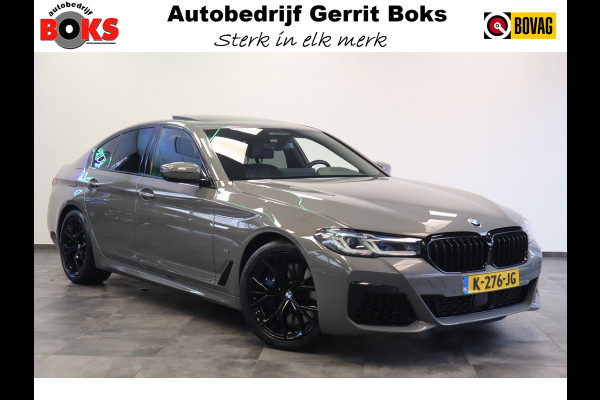 BMW 5 Serie 540i xDrive High Executive Edition Shadow-Line M-sport Laser-Led Adaptive-Cruise 19"LM 334 PK!