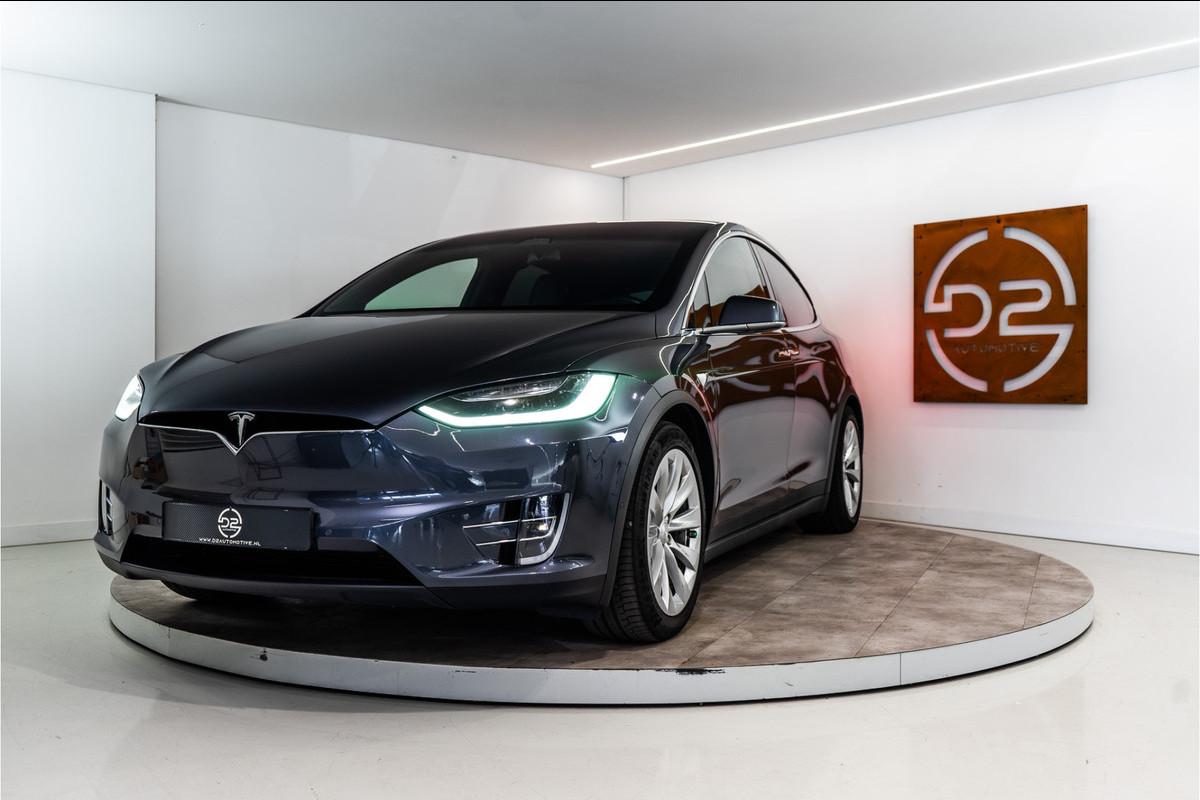 Tesla Model X 100D 418PK Incl. BTW | NL AUTO+NAP | Carbon | Cold Climate | AP 2.5 | Leder | 12 MND Garantie!