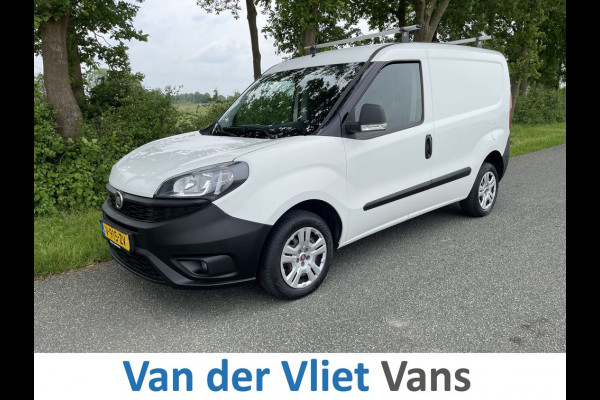 Fiat Dobló Cargo 1.3 MJ E6 95pk Lease €152 p/m, PDC, Navi, Cruise controle Schuifdeur,  Airco, Volledig onderhoudshistorie aanwezig