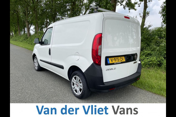 Fiat Dobló Cargo 1.3 MJ E6 95pk Lease €152 p/m, PDC, Navi, Cruise controle Schuifdeur,  Airco, Volledig onderhoudshistorie aanwezig