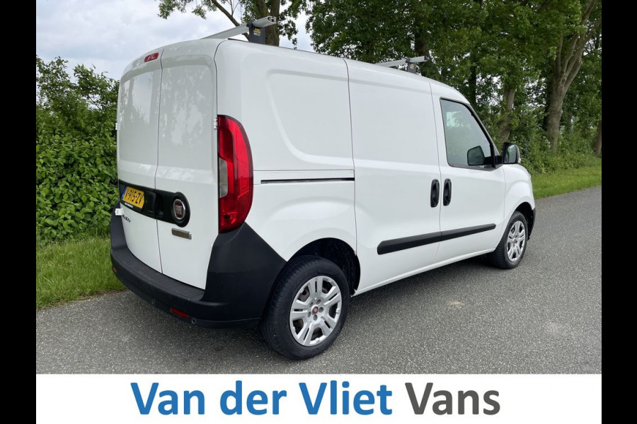 Fiat Dobló Cargo 1.3 MJ E6 95pk Lease €152 p/m, PDC, Navi, Cruise controle Schuifdeur,  Airco, Volledig onderhoudshistorie aanwezig