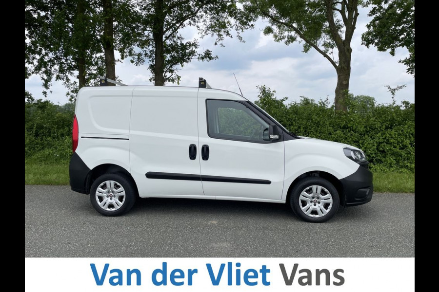 Fiat Dobló Cargo 1.3 MJ E6 95pk Lease €152 p/m, PDC, Navi, Cruise controle Schuifdeur,  Airco, Volledig onderhoudshistorie aanwezig