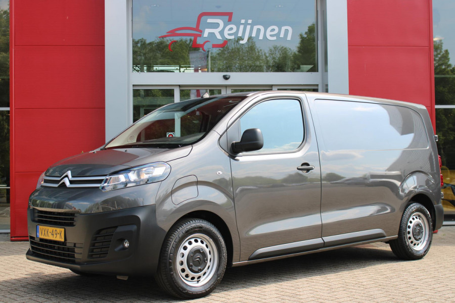 Citroën ë-Jumpy L2 136PK AUTOMAAT 75 kWh | NAVIGATIE 10" TOUCHSCREEN | ACHTERUITRIJ CAMERA | APPLE CARPLAY/ANDROID AUTO | PARKEERSENSOREN | CRUISE CONTROL | DAB+ RADIO | NIEUWE BUS! | 3-ZITS |