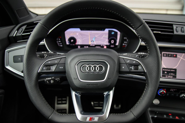 Audi Q3 35 TFSI 1.5 TFSI S Line Pro Line S 150pk S-Tronic! 1e|Panoramadak|Virtual Cockpit|LED Matrix|Leder|ACC|Camera|20inch|Bj'19