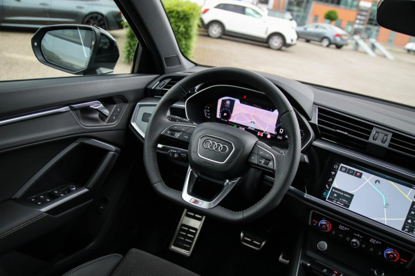 Audi Q3 35 TFSI 1.5 TFSI S Line Pro Line S 150pk S-Tronic! 1e|Panoramadak|Virtual Cockpit|LED Matrix|Leder|ACC|Camera|20inch|Bj'19