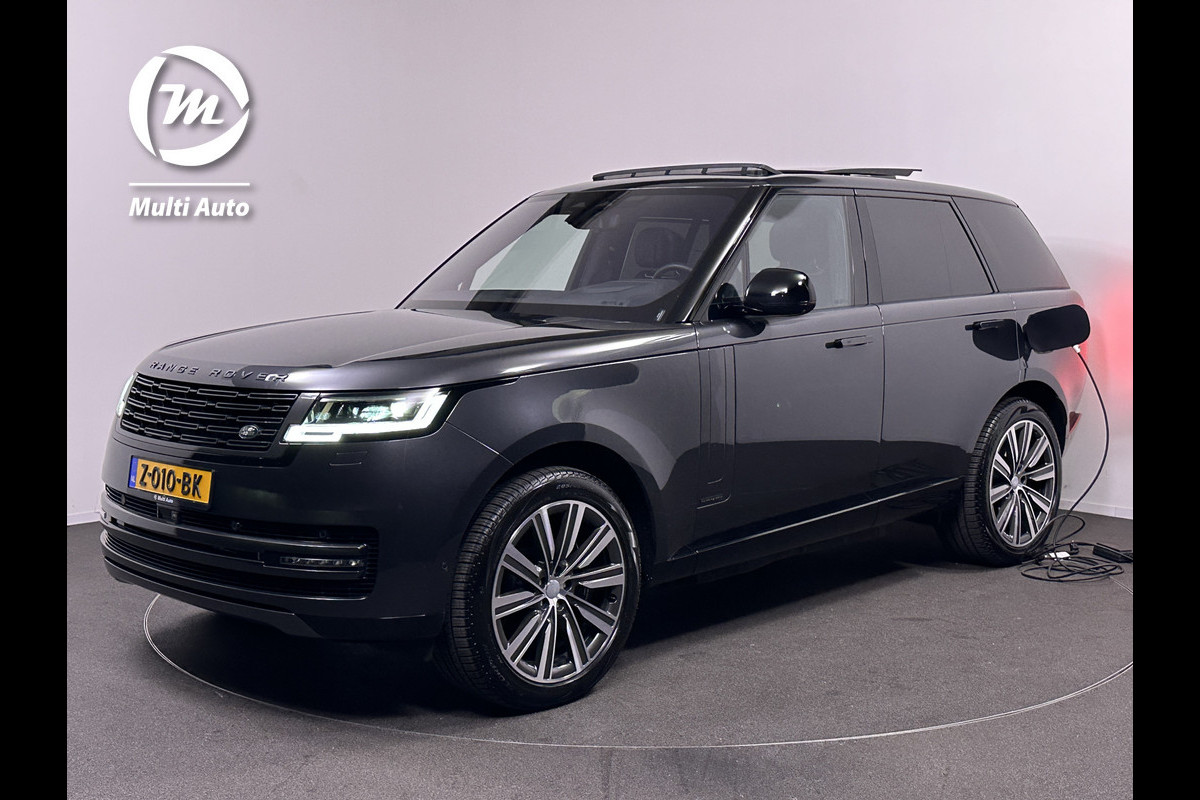 Land Rover Range Rover P510e Autobiography Plug In Hybrid Full Options PHEV | Panodak | Trekhaak af Fabriek | Massage | Lederen Hemel | Adaptive Cruise | 360 Camera | Luchtvering |