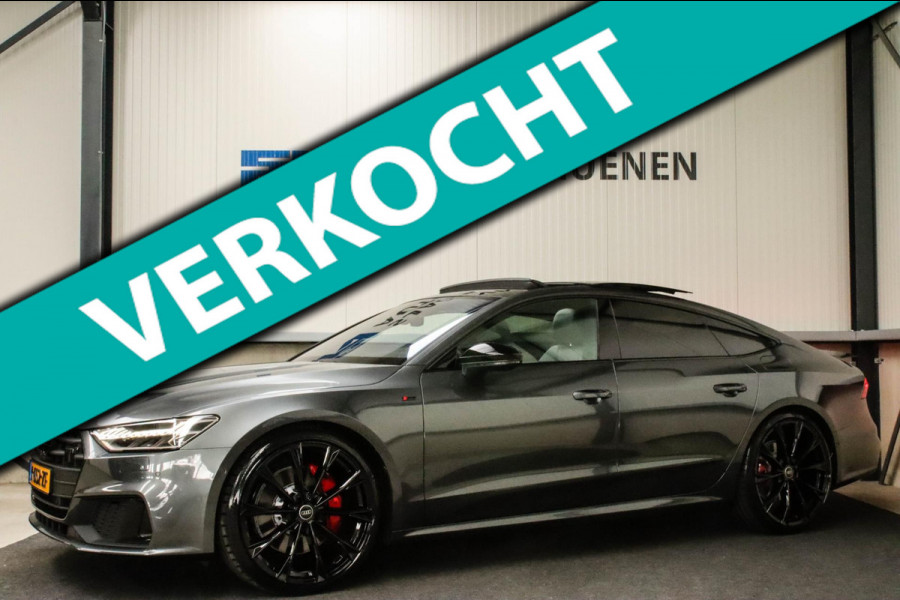 Audi A7 Sportback 55 TFSI e Quattro Competition S line Edition 367pk Automaat! Panoramadak|Virtual Cockpit|HD Matrix LED|Black|B&O