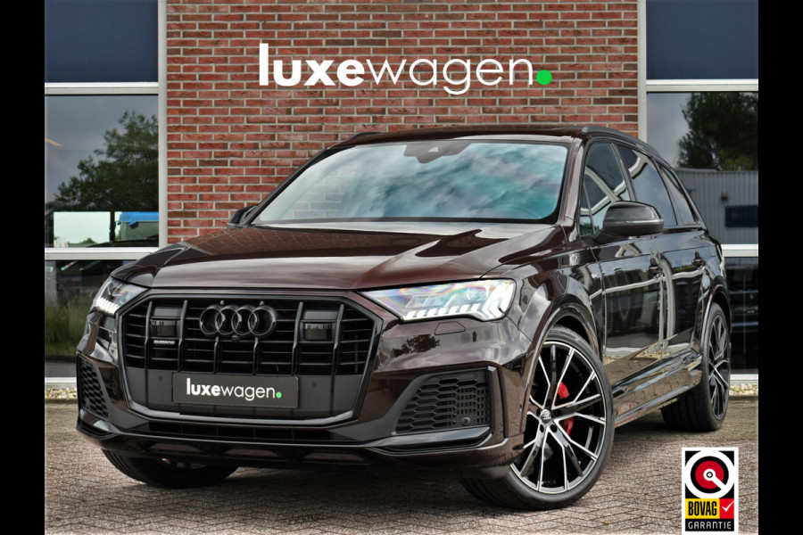 Audi Q7 60 TFSI e quattro Competition Pano Trekh S-zetels ACC Massage B&O 22inch Luchtv