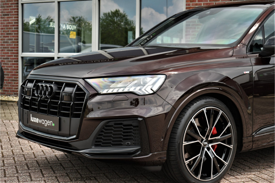 Audi Q7 60 TFSI e quattro Competition Pano Trekh S-zetels ACC Massage B&O 22inch Luchtv