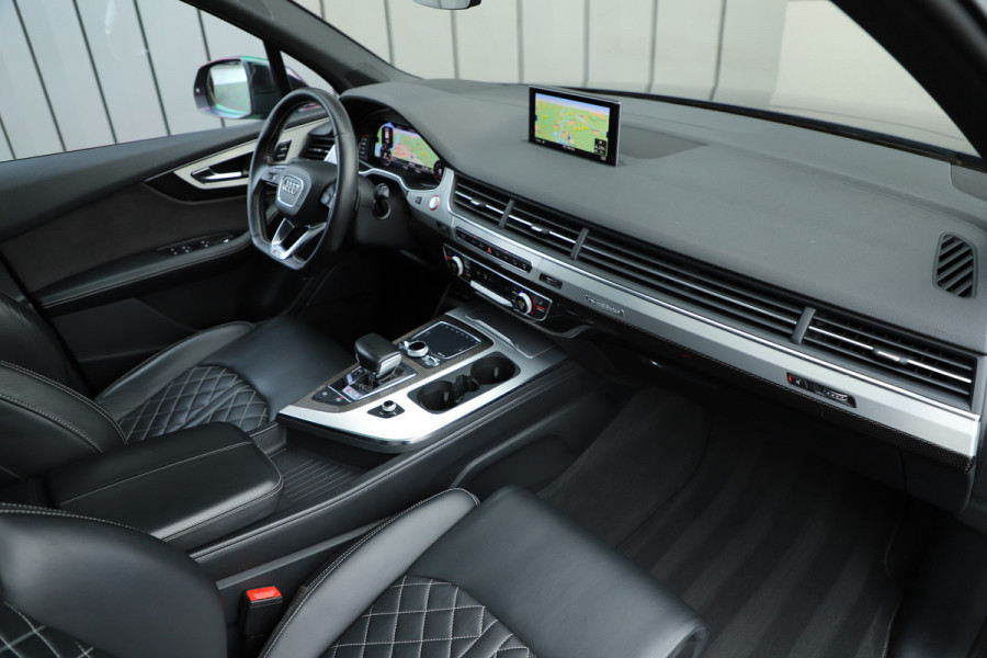 Audi SQ7 4.0 TDI 435PK Quattro Pro Line + 7-Pers | Keramische-remmen | 4W-Sturing | Head-up | Carbon | ACC | Standkachel | Matrix-led | 2