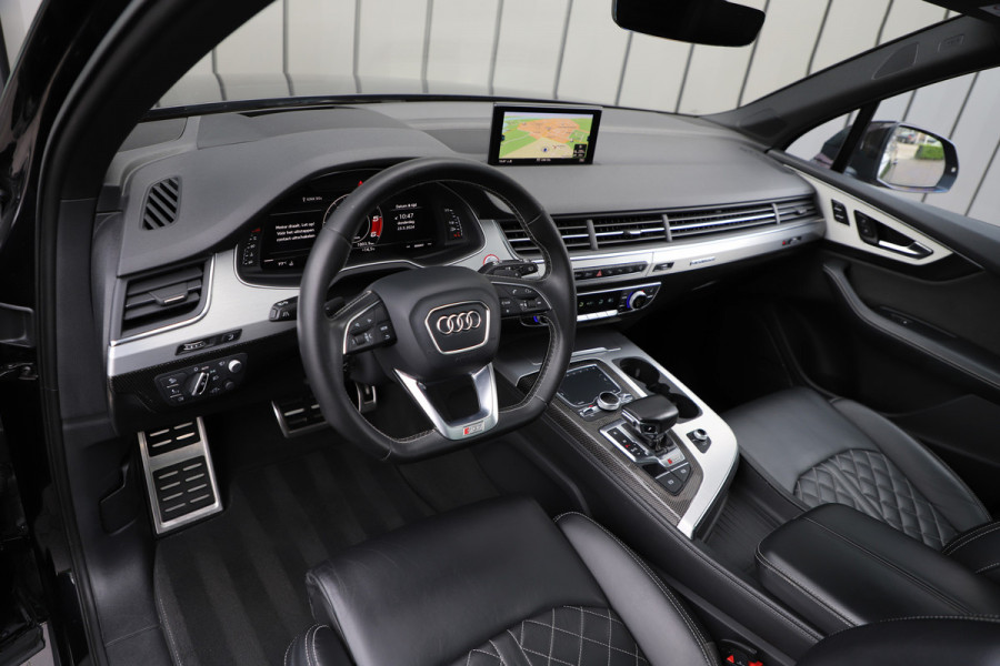 Audi SQ7 4.0 TDI 435PK Quattro Pro Line + 7-Pers | Keramische-remmen | 4W-Sturing | Head-up | Carbon | ACC | Standkachel | Matrix-led | 2