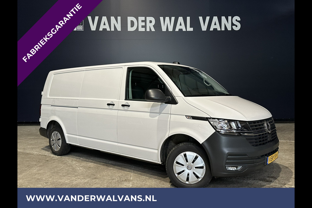 Volkswagen Transporter 2.0TDI 150pk L2H1 Euro6 Fabrieksgarantie Airco | Trekhaak | Cruisecontrol Parkeesensoren, Apple-Carplay - Android Auto,