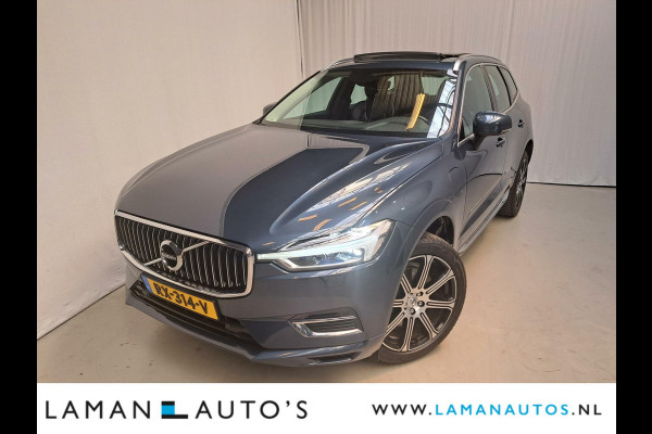 Volvo XC60 T8 Twin Engine 390pk AWD Inscription | Luchtvering Panorama Leder On Call LED Virtual ECC Navi ACC 20" LMV BLIS Trekhaak | Plug-