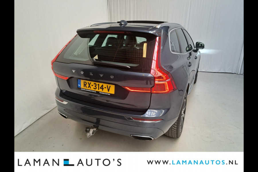 Volvo XC60 T8 Twin Engine 390pk AWD Inscription | Luchtvering Panorama Leder On Call LED Virtual ECC Navi ACC 20" LMV BLIS Trekhaak | Plug-