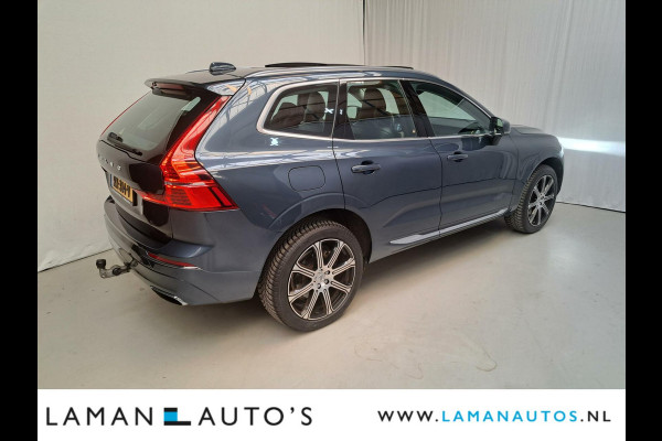 Volvo XC60 T8 Twin Engine 390pk AWD Inscription | Luchtvering Panorama Leder On Call LED Virtual ECC Navi ACC 20" LMV BLIS Trekhaak | Plug-