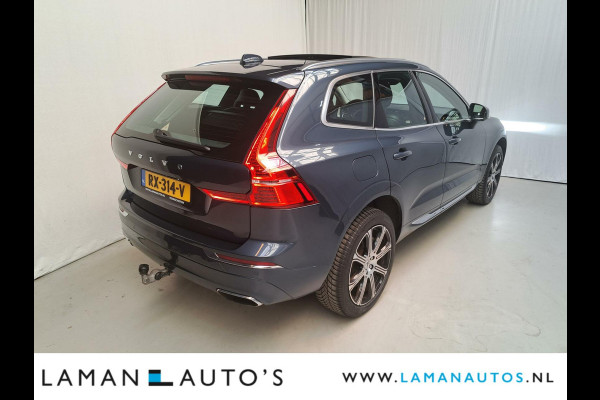 Volvo XC60 T8 Twin Engine 390pk AWD Inscription | Luchtvering Panorama Leder On Call LED Virtual ECC Navi ACC 20" LMV BLIS Trekhaak | Plug-