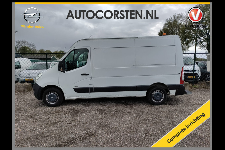 Opel Movano AUT.6 2.3D BiTurbo 170PK L2H2 Inrichting! Camera's PDC Schuifdeur Ruit+Verwarmd cruise ESP Step-up Airco Kasten Lades Werkbank C Centr.Vergr+Ab. AirbagsElektr.Ramen+Spiegels+Verwarmd ABS Multi-Media-vb. Airco Tussenschot blue-tooth 380Nm/1250rpm 2500kg trekvermogen Orig.NLse Bus Safety-Pack 1e Eigenaar Orig.NLse auto ! EURO6