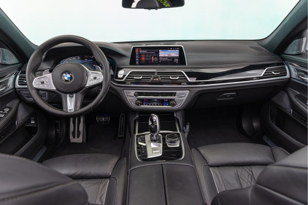 BMW 7 Serie 750d xDrive High Exe. 400pk Bowers en Wilkens 4-wielsturing