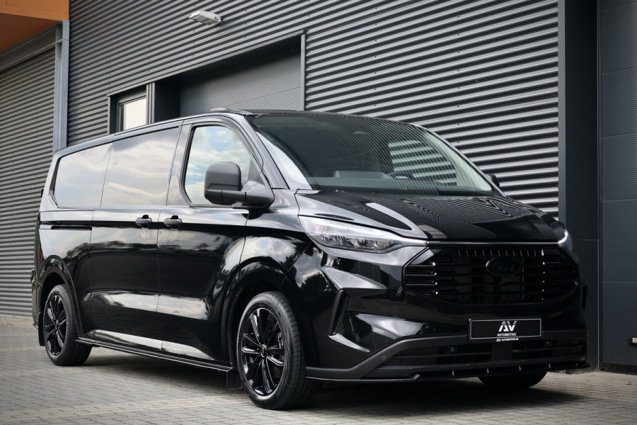 Ford Transit Custom 320 2.0 TDCI 170PK L2H1 AUT | ACC | Blind Spot | Camera | Lane Assist | Stoelverwarming | LED | Apple CarPlay | L+R Schuifdeur | | Raptor Edition| Lederen bekleding | Trekhaak | 3-Zitter