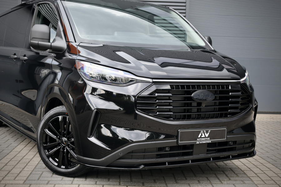 Ford Transit Custom 320 2.0 TDCI 170PK L2H1 AUT | ACC | Blind Spot | Camera | Lane Assist | Stoelverwarming | LED | Apple CarPlay | L+R Schuifdeur | | Raptor Edition| Lederen bekleding | Trekhaak | 3-Zitter