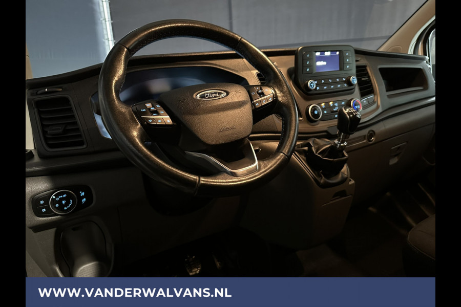 Ford Transit Custom 2.0 TDCI L1H1 Euro6 Airco | Camera | LED | Cruisecontrol | Parkeersensoren Verwarmde voorruit, Bijrijdersbank, 2500kg trekvermogen