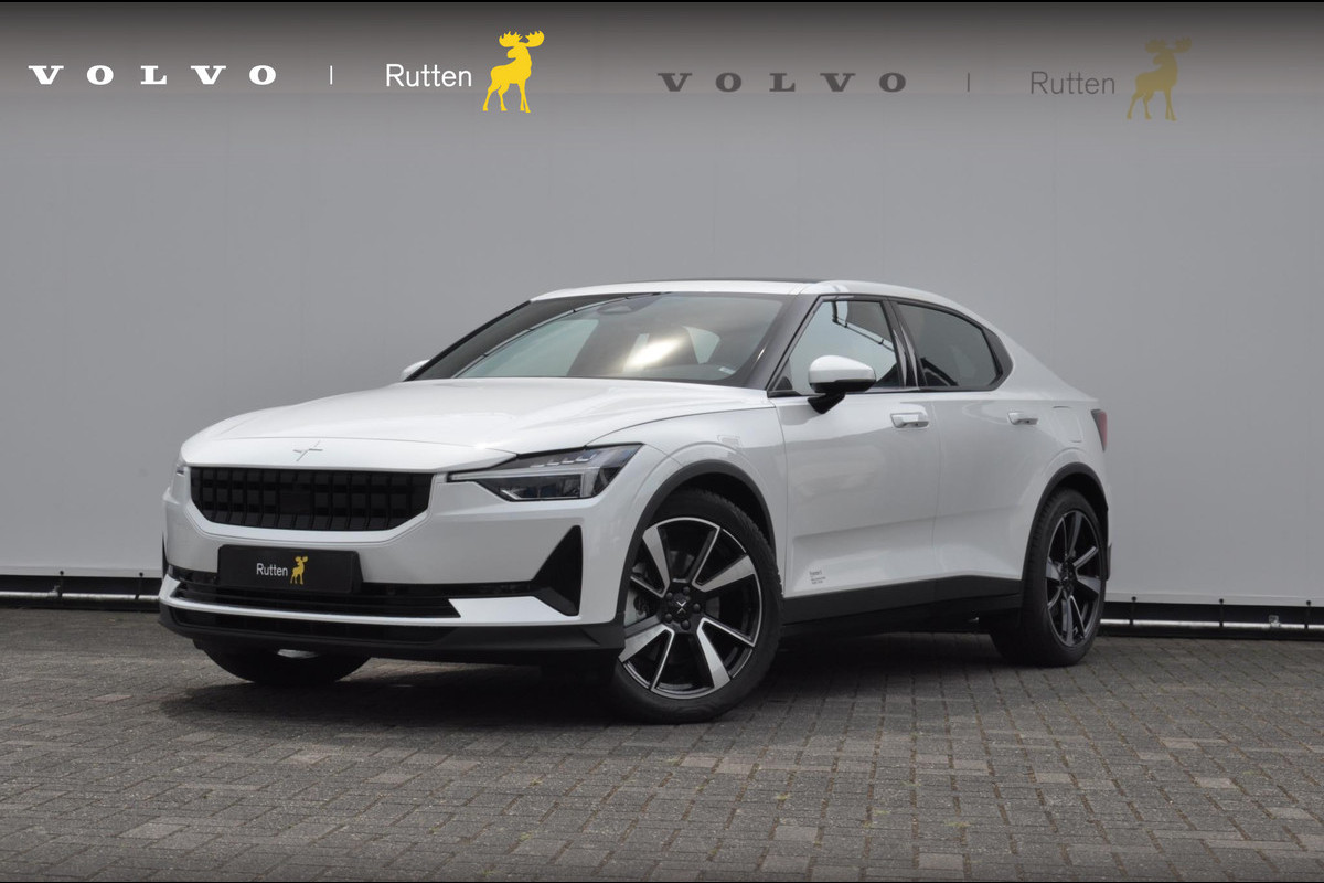 Polestar 2 231PK Automaat Long Range Single motor 78 kWh 16% bijtelling/ Long range/ Google infotaiment/ Panoramadak/ Elektrische stoelen/ Getint ramen/ Cruise control/ Harman Kardon/ Stoel en stuurwielverwarming/ Climate control