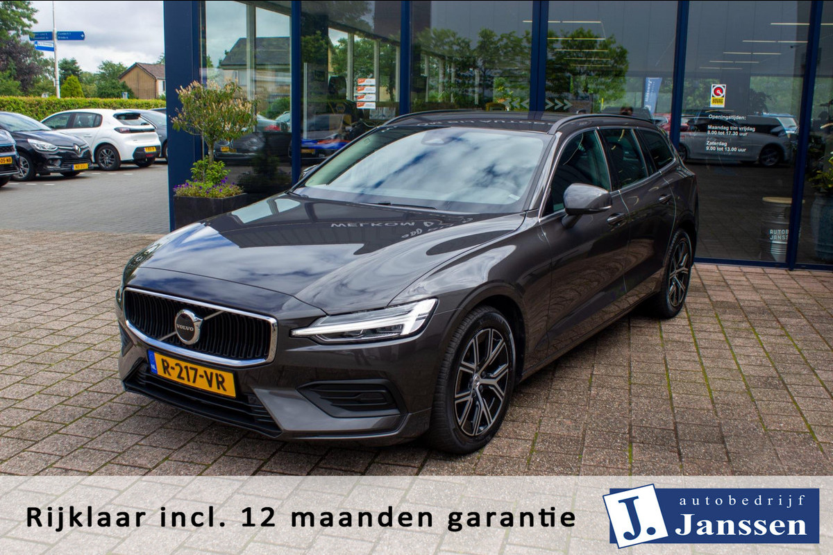 Volvo V60 2.0 B4 Mild-Hybrid | Prijs rijklaar incl. 12 mnd garantie | Lmv Pdc Elek trekhaak Navi Bluetooth Apple carplay