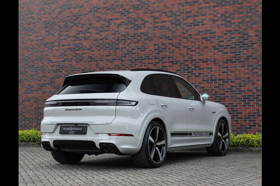 Porsche Cayenne Turbo E-Hybrid *Krijt*Chrono*Passagiersdisplay*