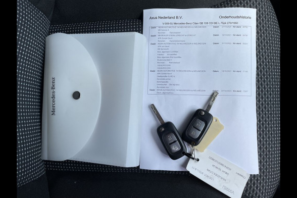 Mercedes-Benz Citan 108 CDI E6 Lease €181 p/m, Airco, Cruise controle, Schuifdeur, Mistlampen, Onderhoudshistorie aanwezig